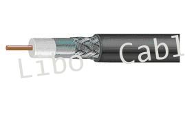 240 Tinned CCA Braided 50 Ohm Cable , 240 Flexible Low Loss Coaxial Cable for WiMAX SCADA