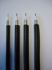 CATV Coaxial Cable RG6  With Jelly 75 ohm With Copper Clad Steel Inner Conductor